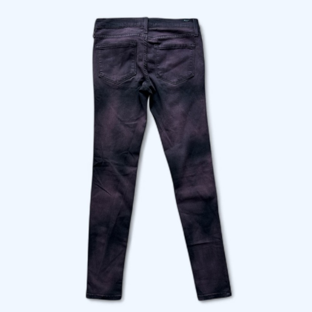 KanCan 27 Mid Rise Jegging Purple Black Stretch Denim Jeans - Picture 4 of 4